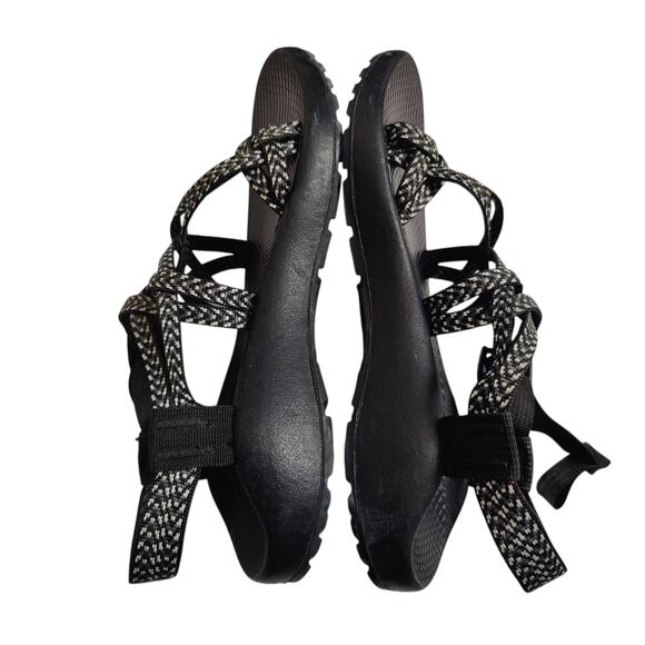 Chaco's Women's Sz 8 Zcloud X2 Limb Black Grey Hiking Trail Sandals Strappy - Picture 7 of 9